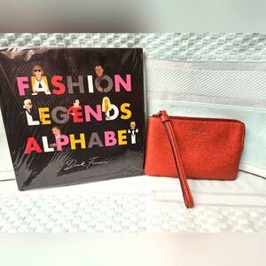 Coach Orange Wristlet